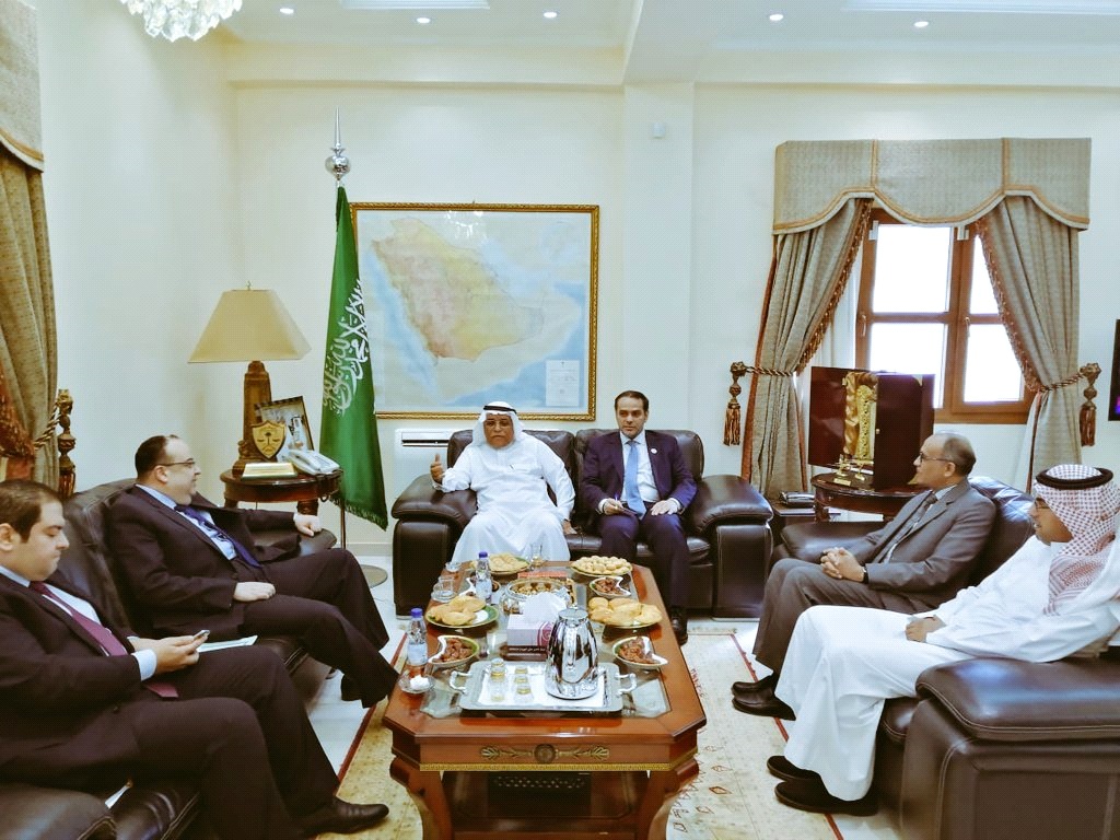 The Ambassador of the Custodian of the Two Holy Mosques in Khartoum receives the ambassadors of the UAE, Egypt, and Yemen